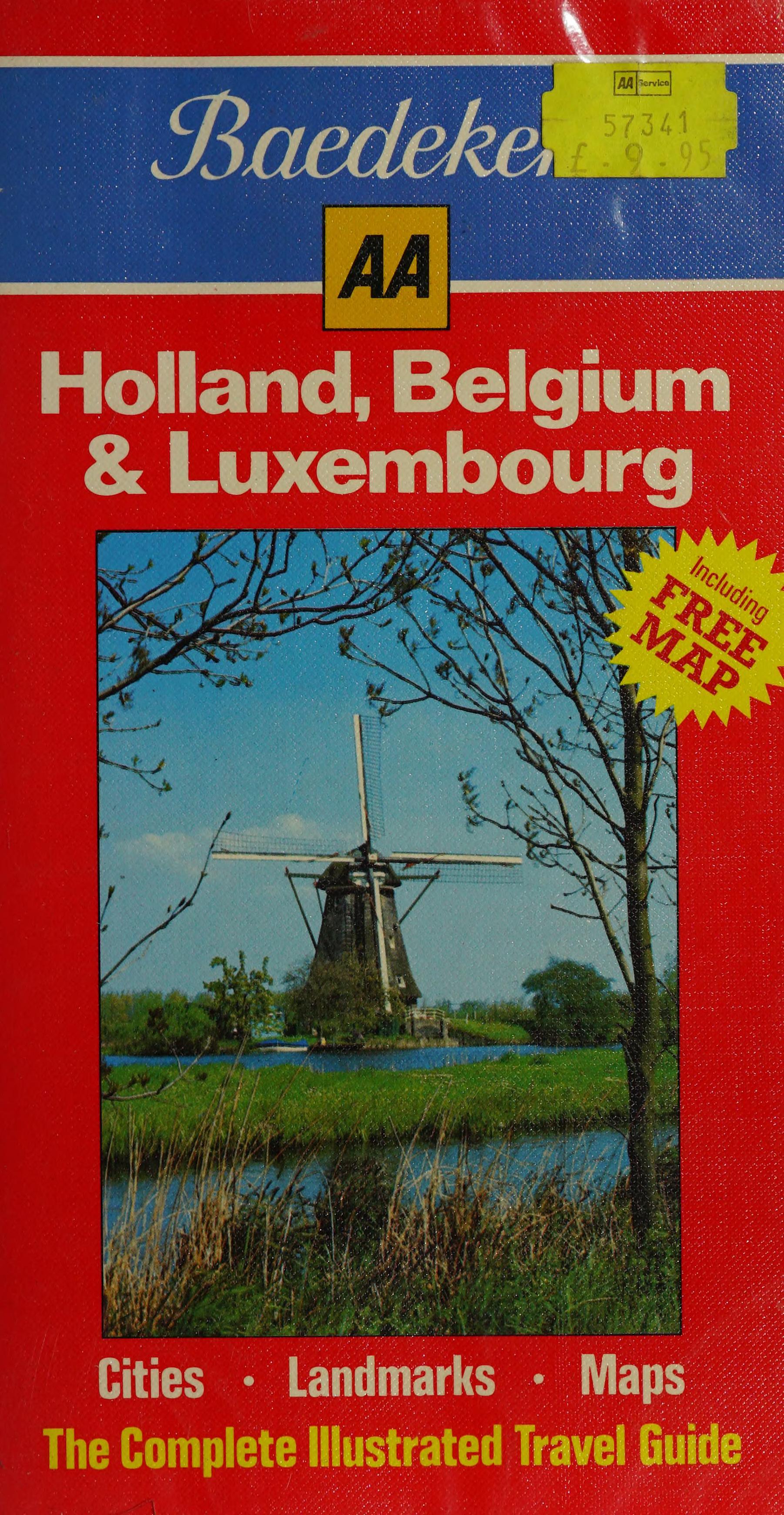 Baedeker's AA Holland, Belgium and Luxembourg