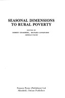 Seasonal Dimensions to Rural Poverty