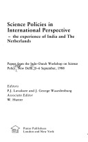 Science Policies in International Perspective