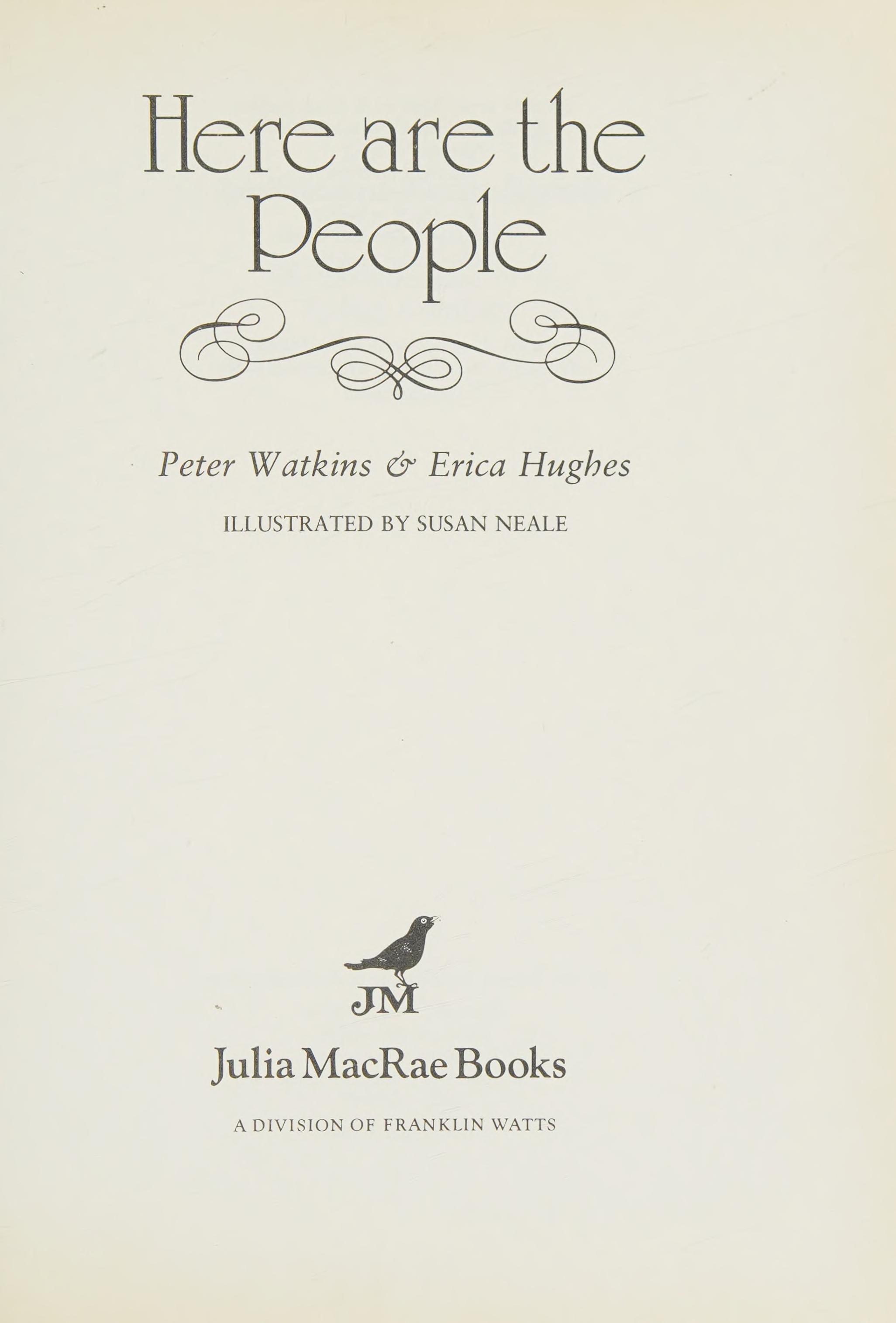 Here are the people