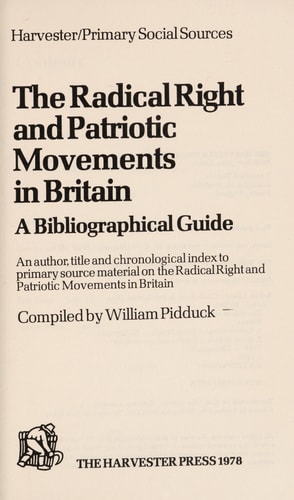 The Radical Right And Patriotic Movements In Britain