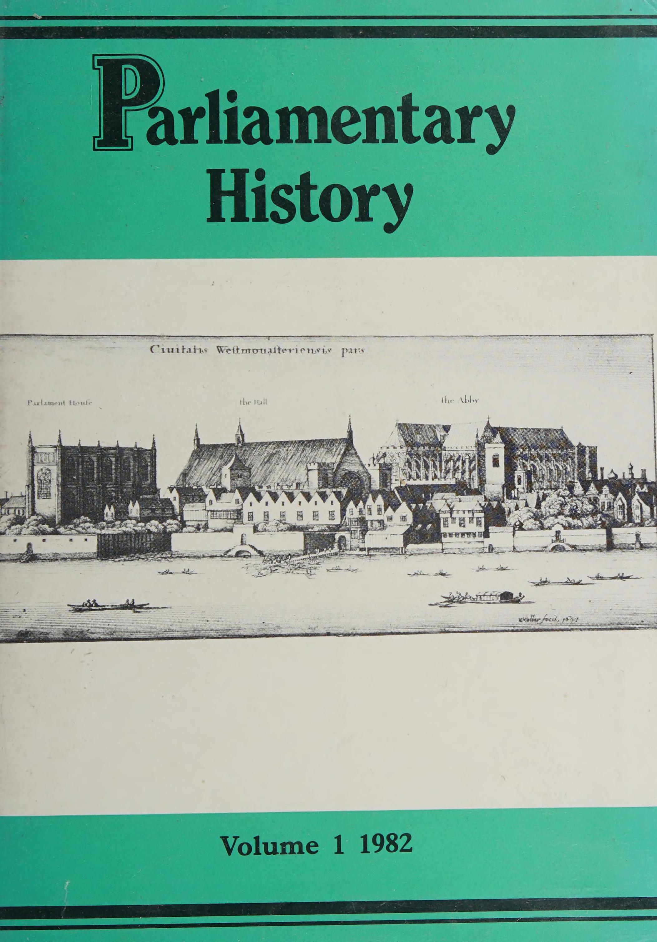 Parliamentary History: 1982