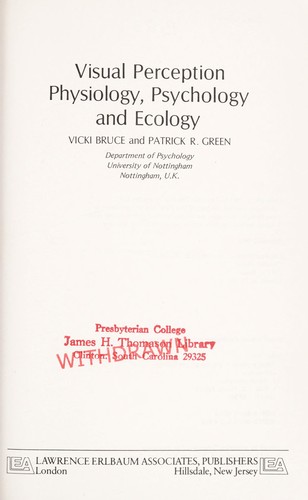 Visual Perception: Physiology Ps