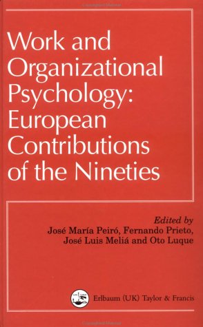 Work and Organizational Psychology