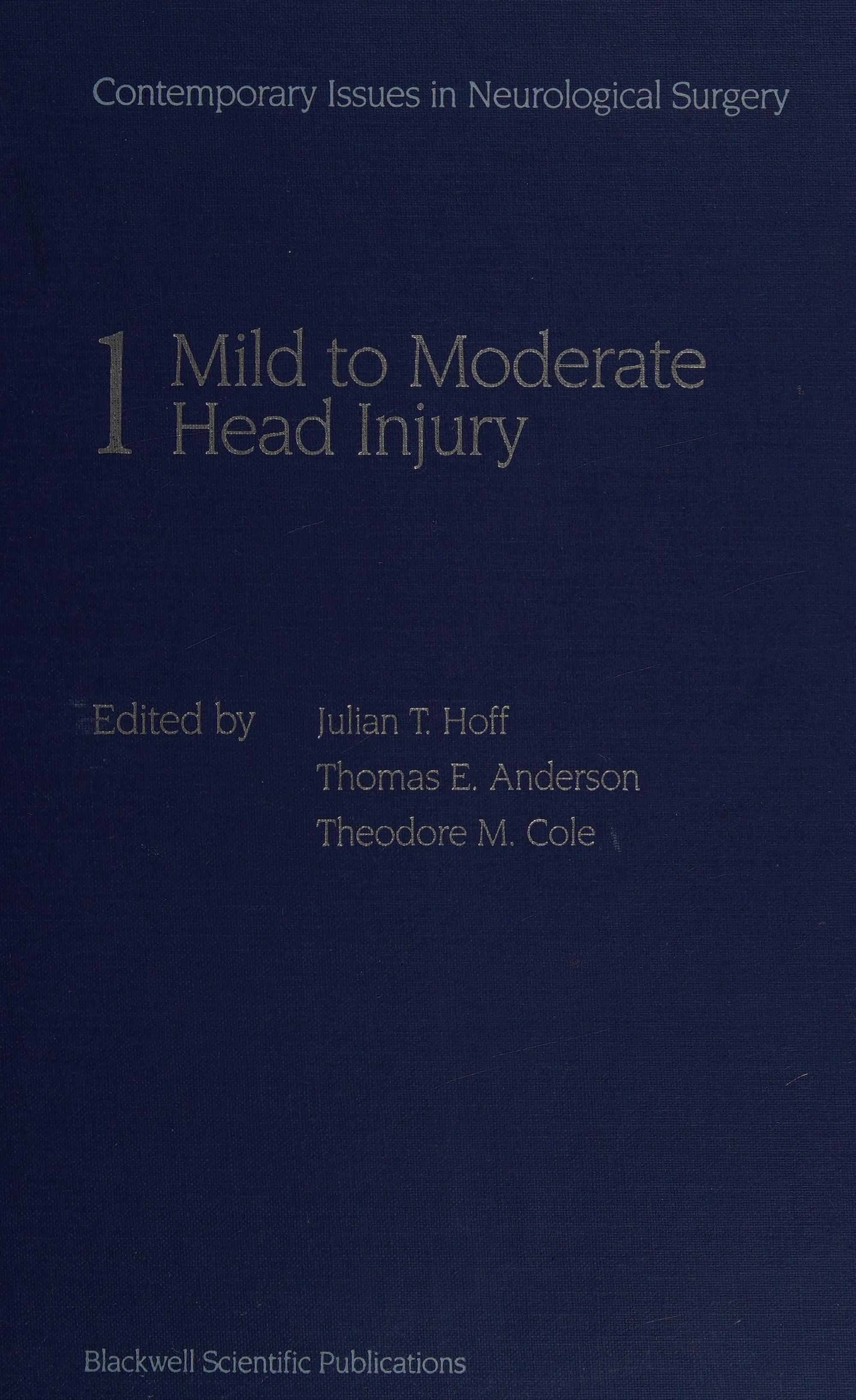 Mild To Moderate Head Injury