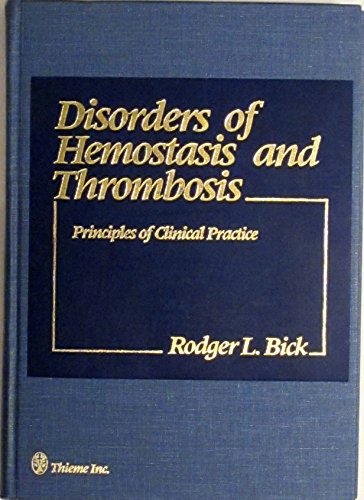 Disorders of hemostasis and thrombosis
