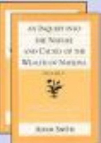 An Inquiry into the Nature and Causes of the Wealth of Nations (Set)