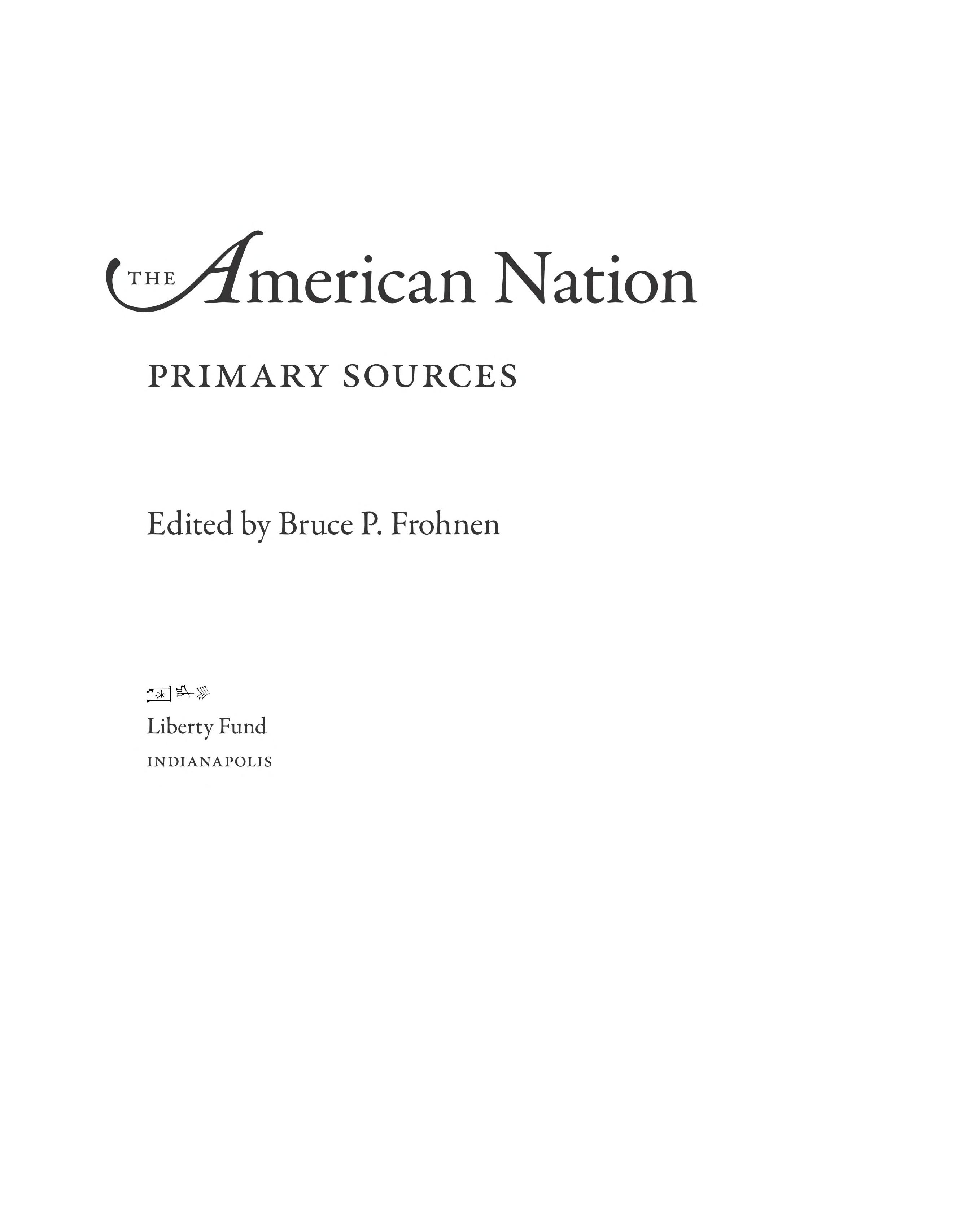 The American nation