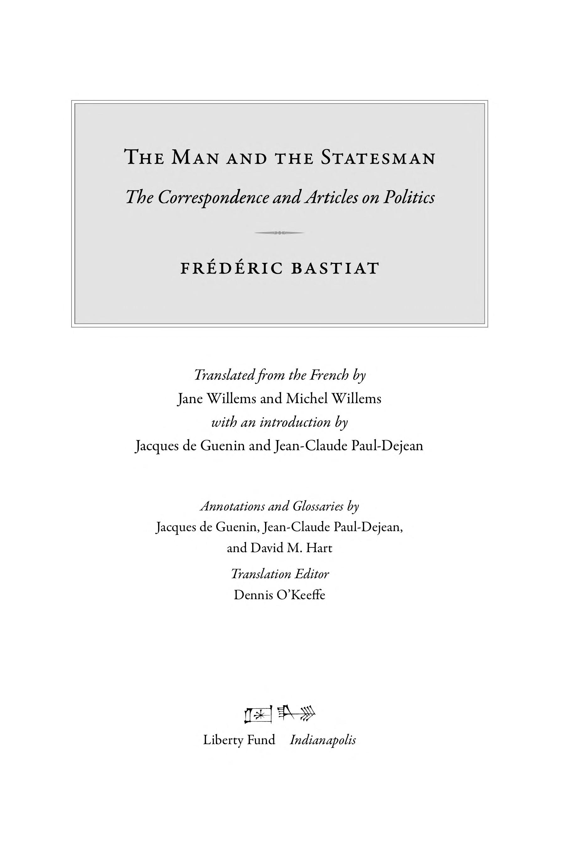 The Man and the Statesman