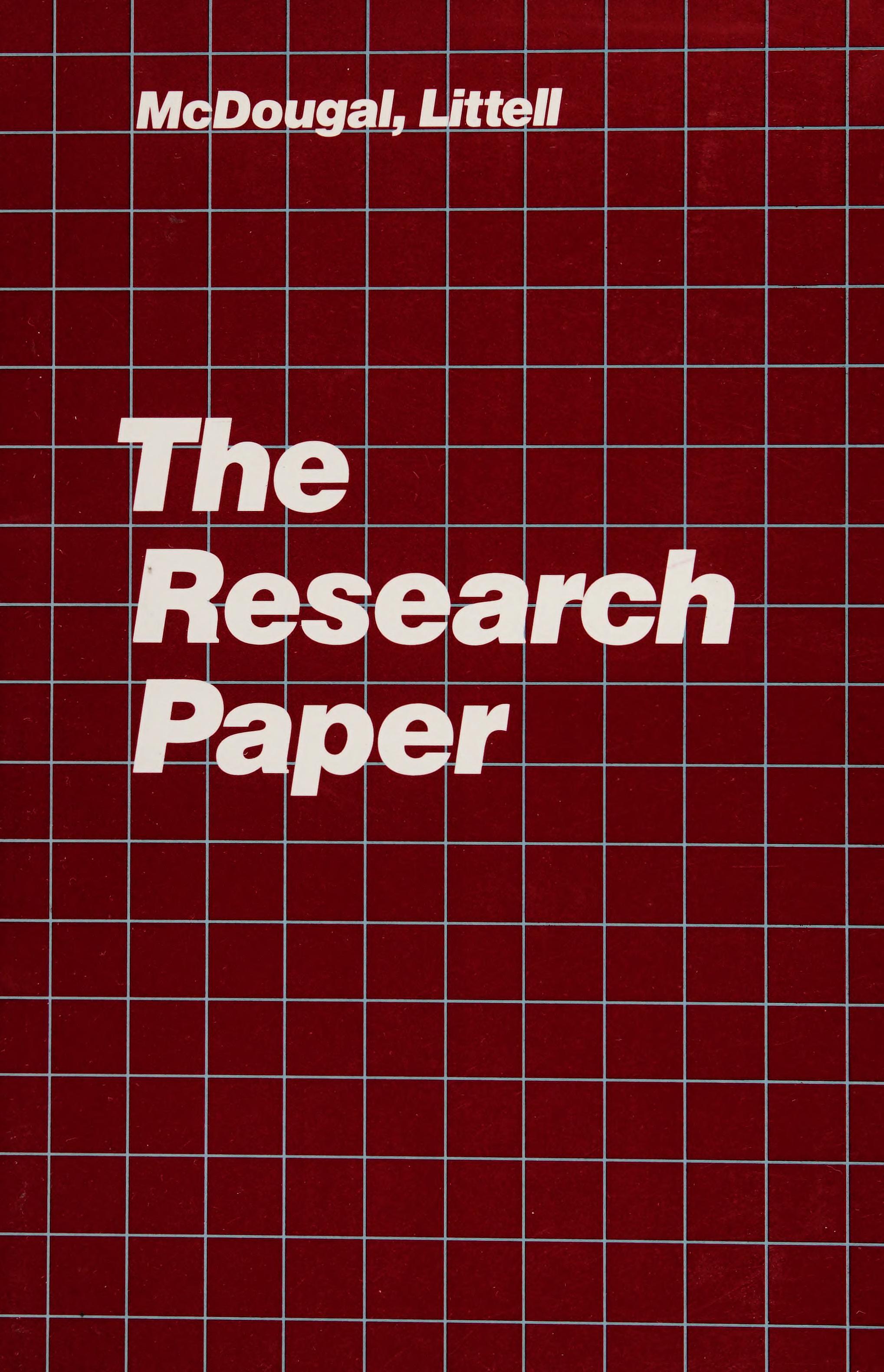 The Research Paper