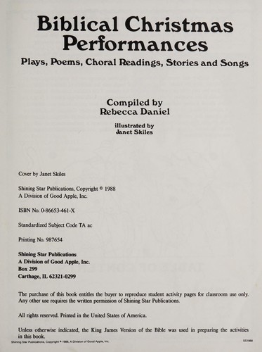 Biblical Christmas Performance
