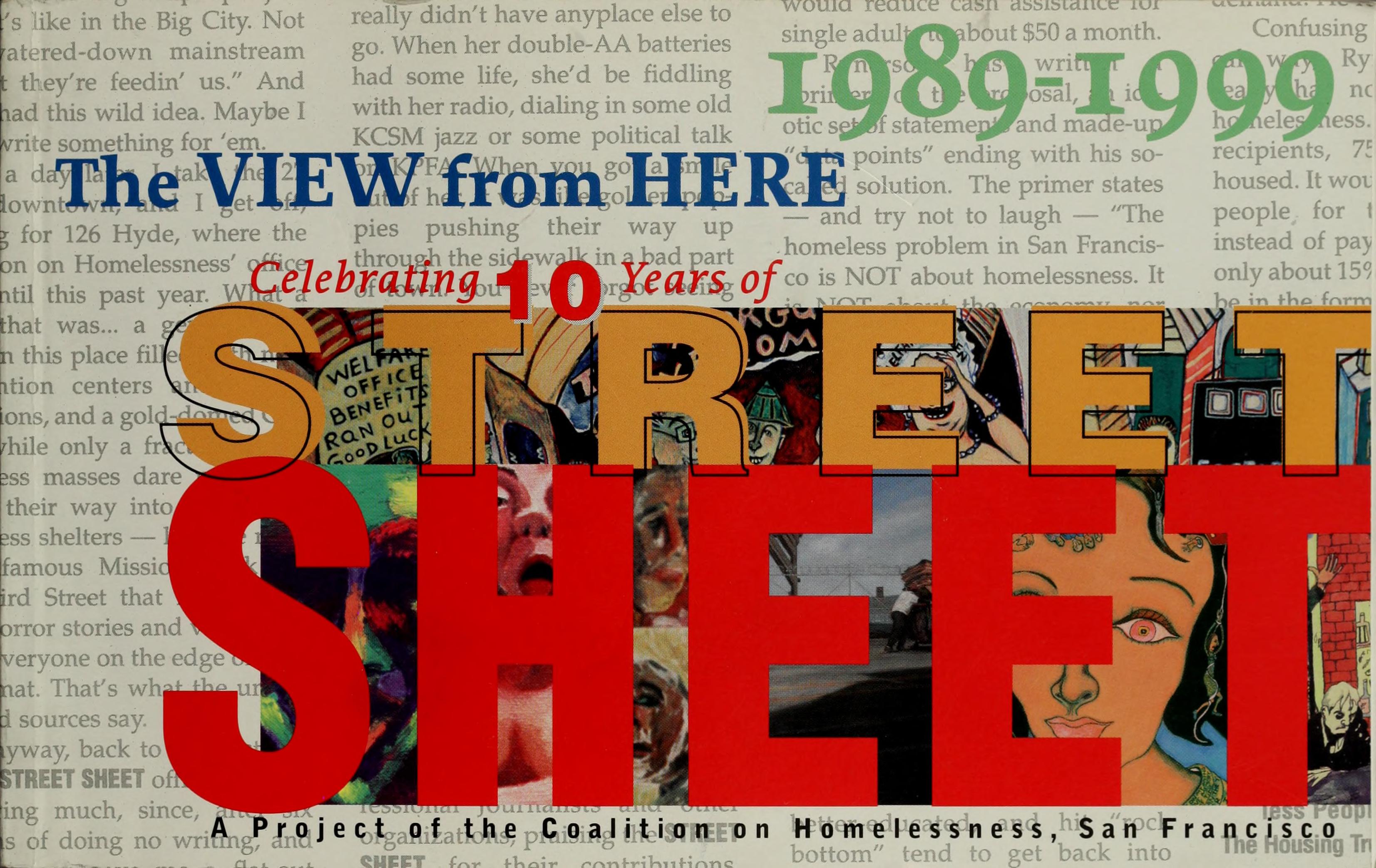 Street Sheet The View From Here 1989-1999