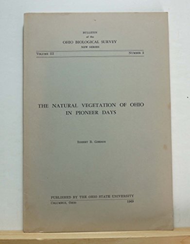 Natural Vegetation of Ohio in Pioneer Days