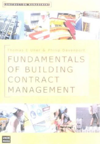 Fundamentals Of Building Contract Management