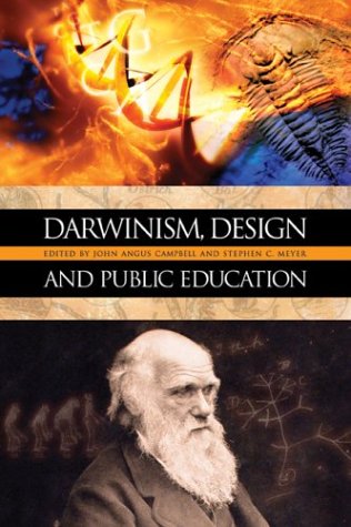 Darwinism, Design And Public Education
