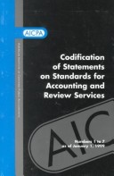 AICPA Codification of Statements on Standards for Accounting Review Services as of January 1 1999
