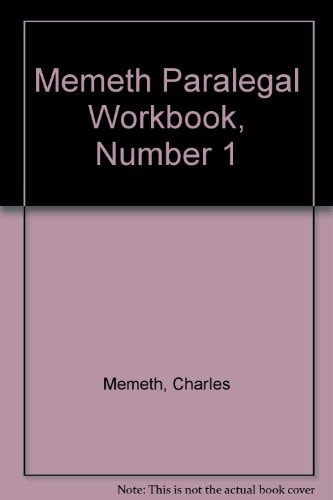 Nemeth Paralegal Workbook 1