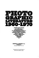 Photographic literature, 1960-1970
