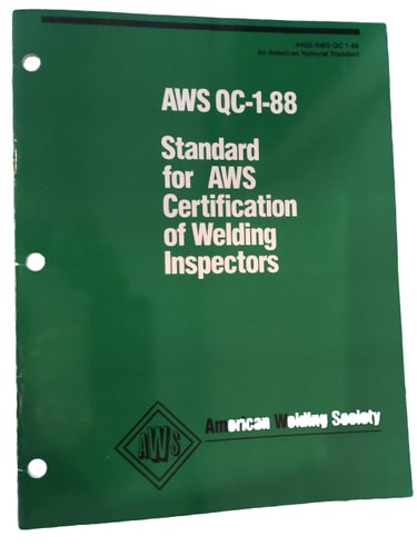 Standard For Aws Certification Of Welding Inspectors