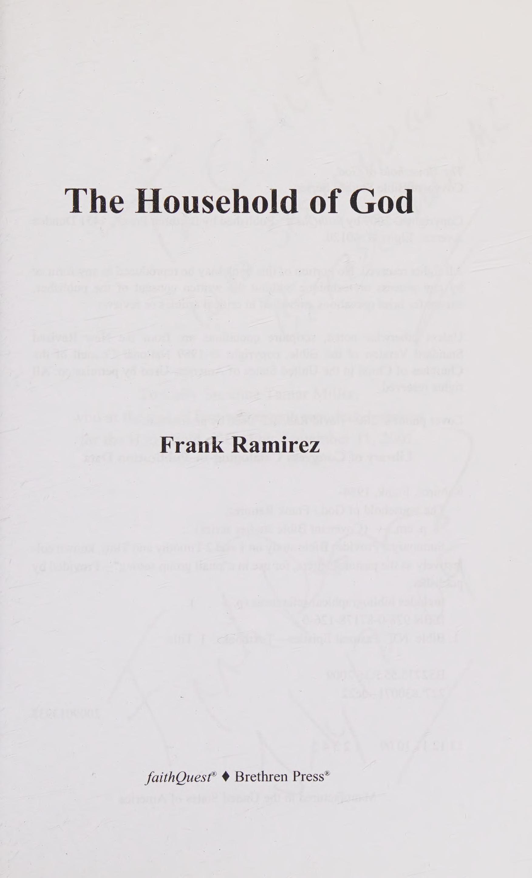The Household of God
