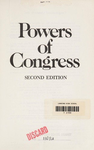 Powers of Congress