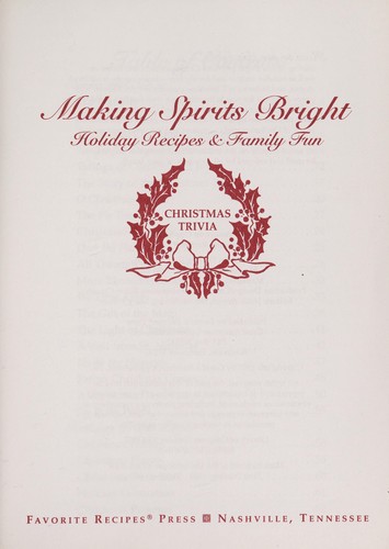Making Spirits Bright