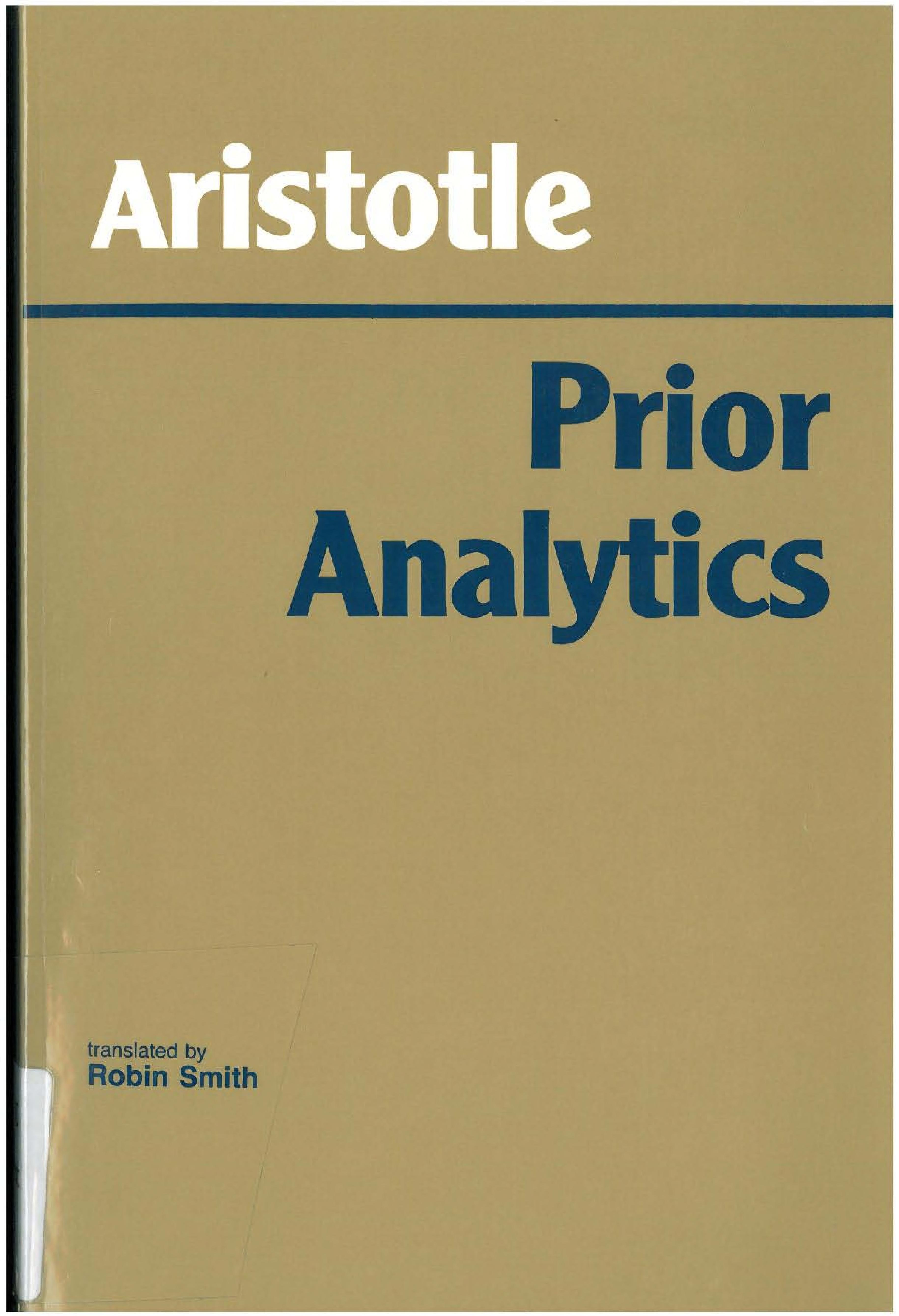 Prior Analytics