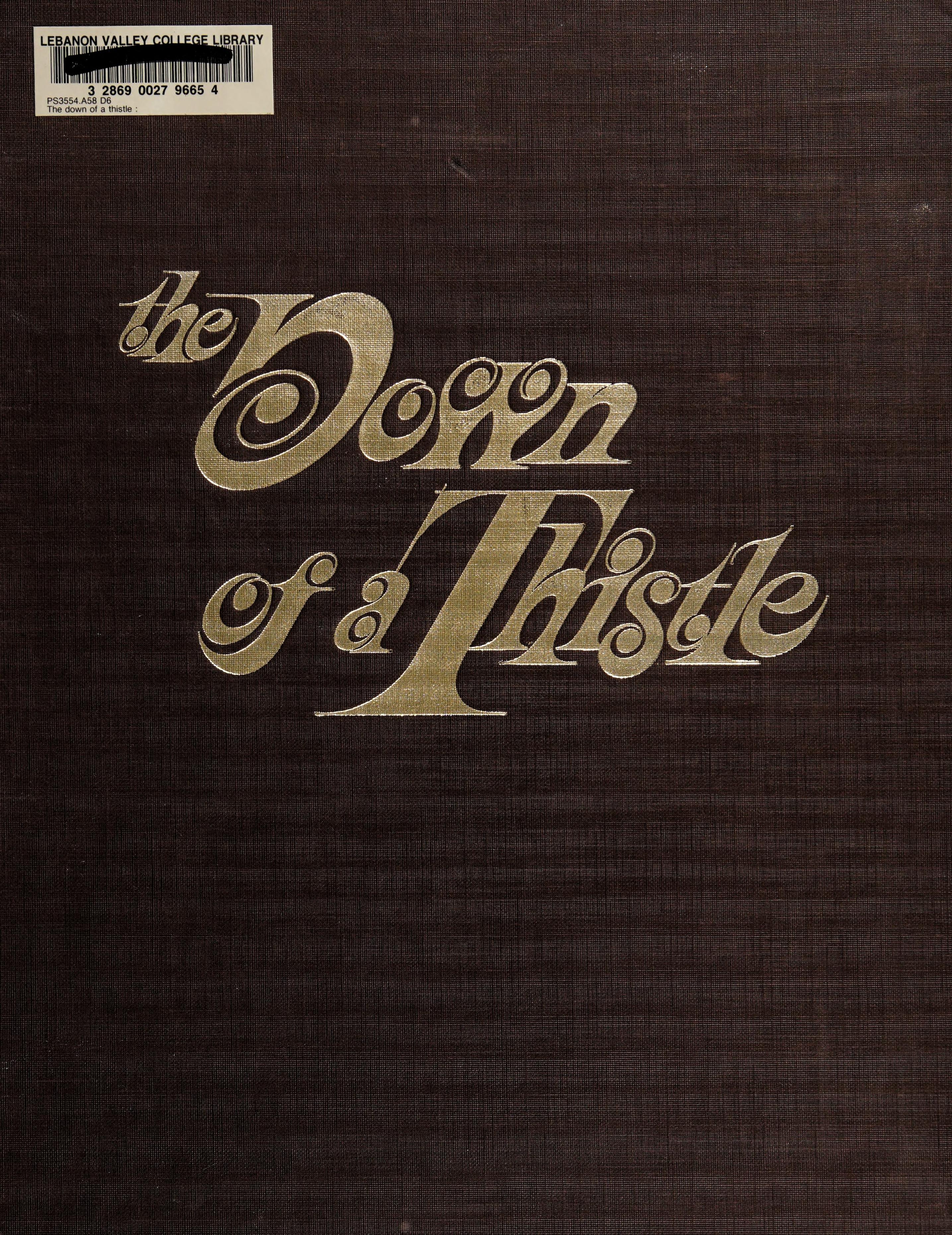 The Down of a Thistle