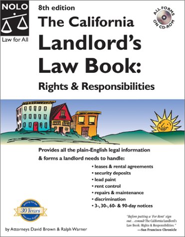 The California landlord's law book.