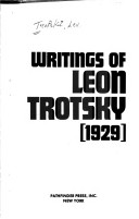 Writings of Leon Trotsky, 1929