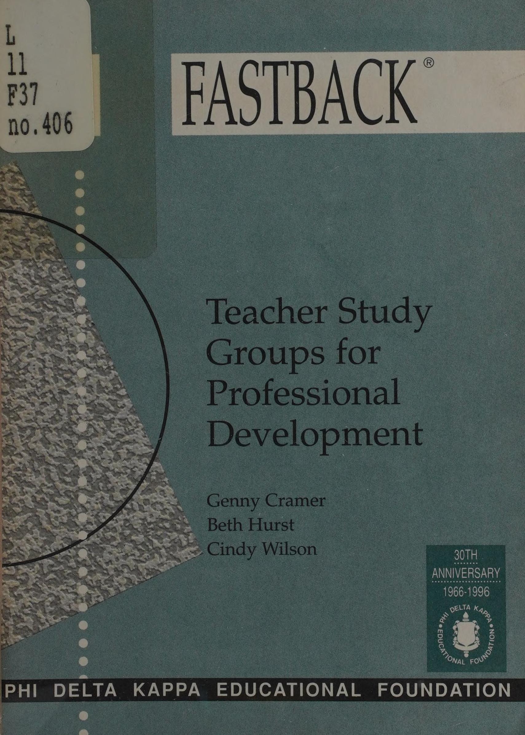 Teacher Study Groups For Professional Development