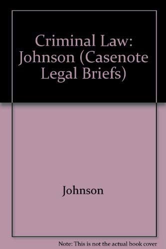 Criminal Law