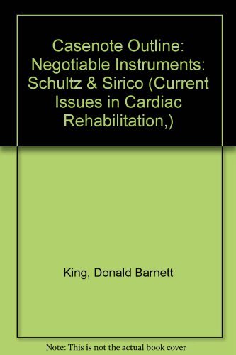 Negotiable Instruments