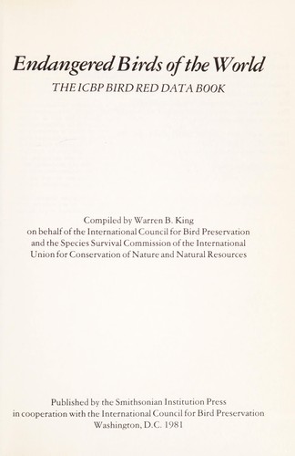 ENDANGERED BIRDS OF WORLD