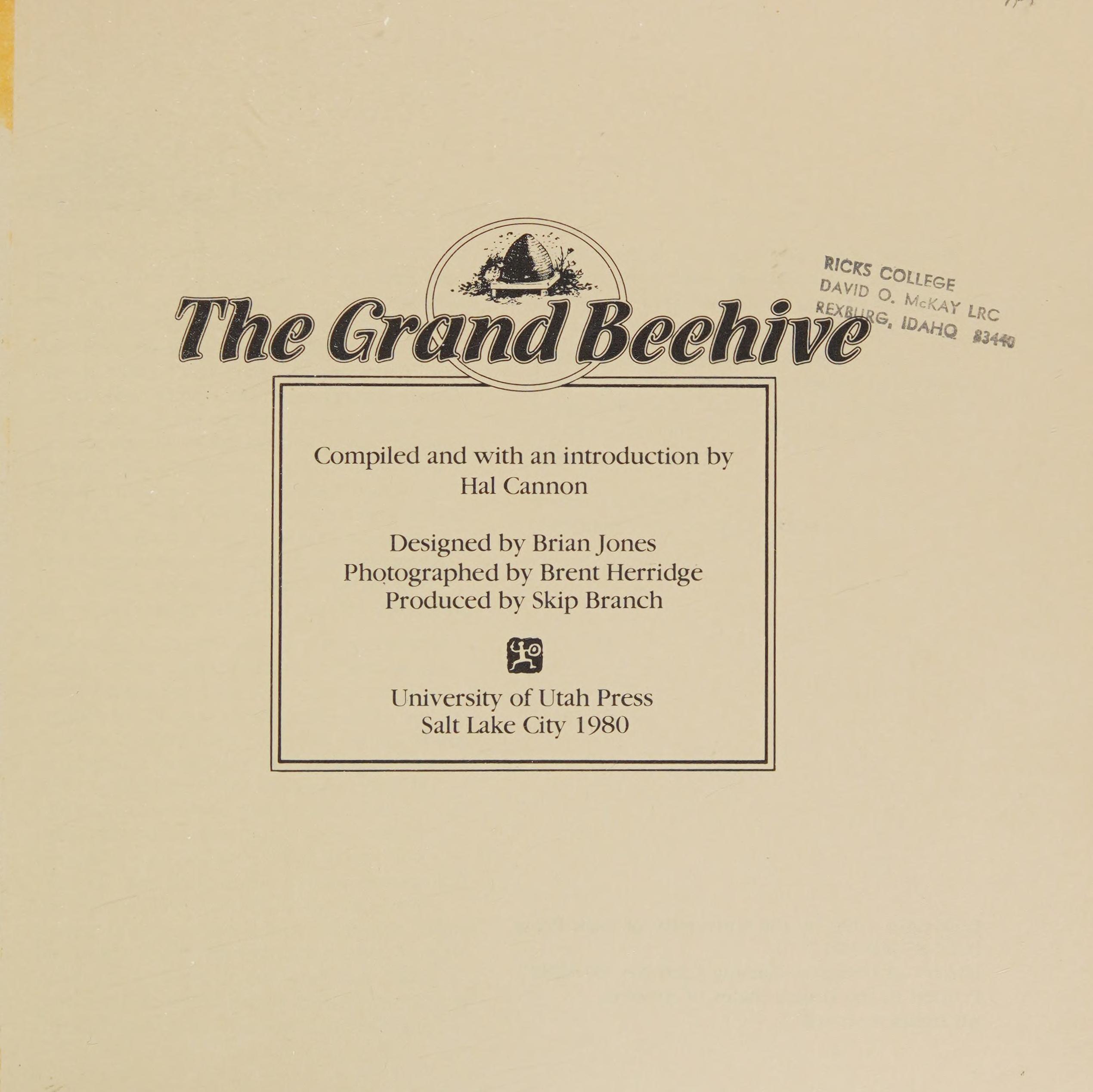 The Grand Beehive