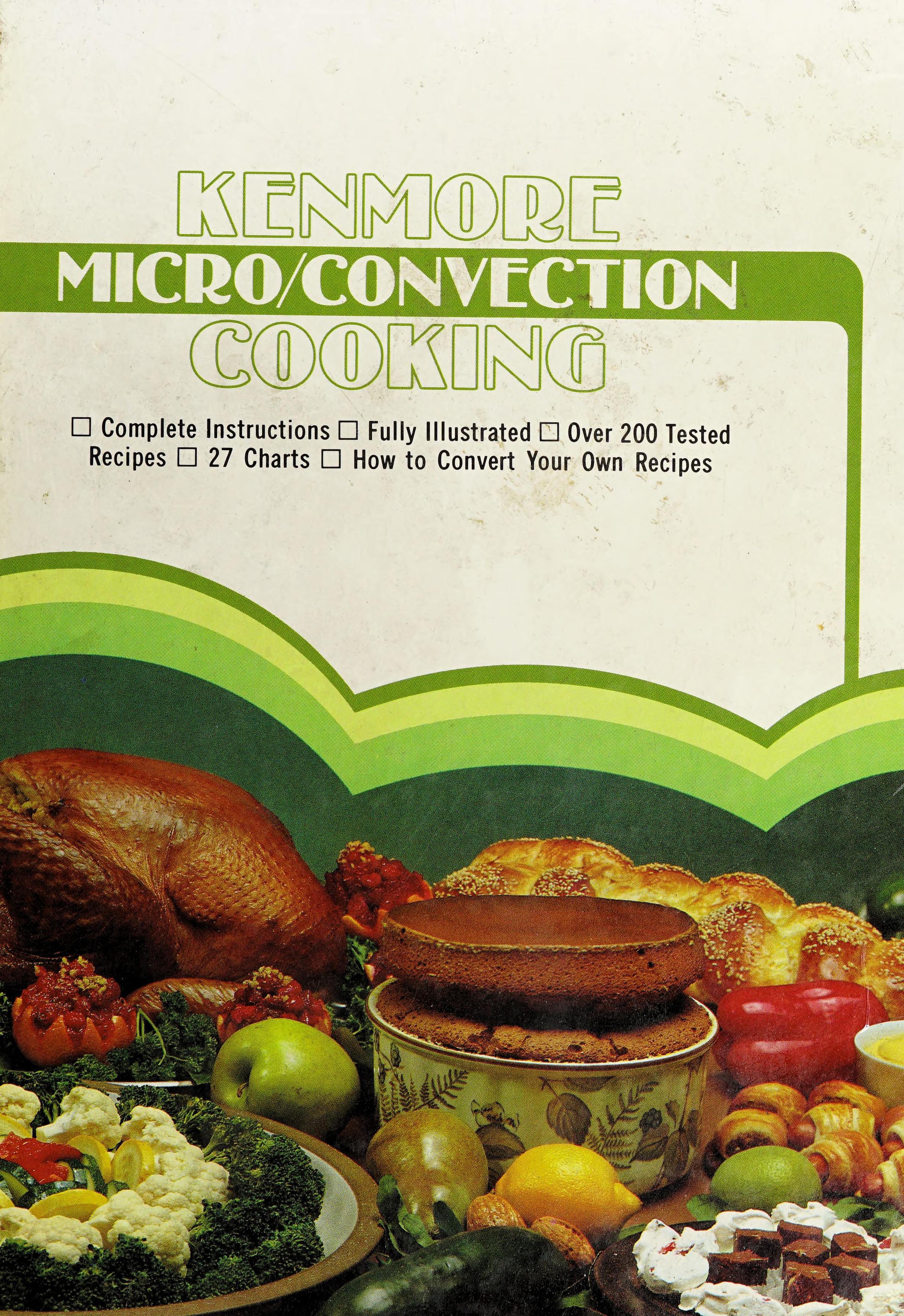 Kenmore Micro/Convection Cooking