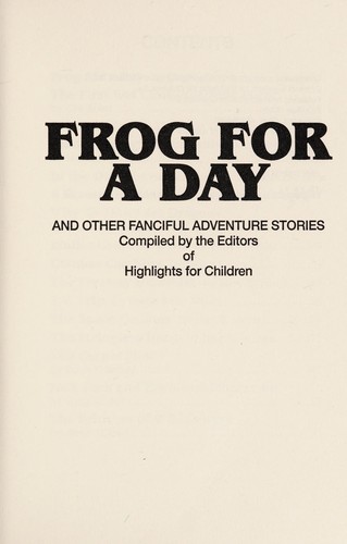 Frog For A Day