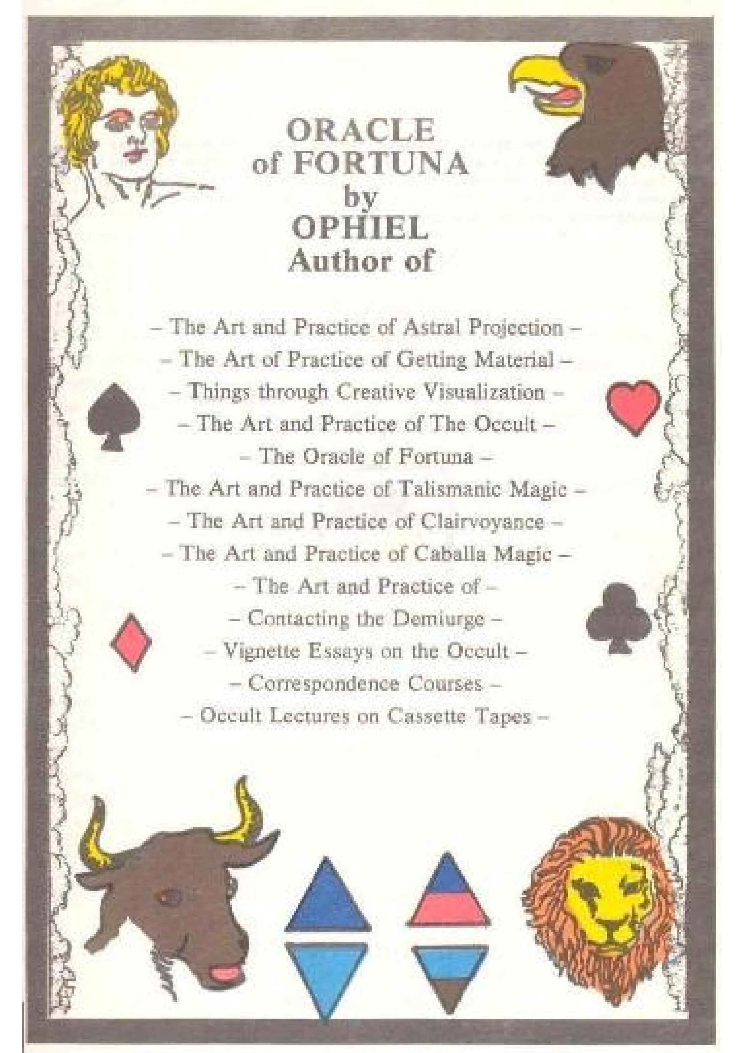 The Oracle of Fortuna
