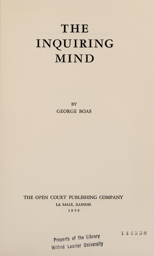 Inquiring Mind