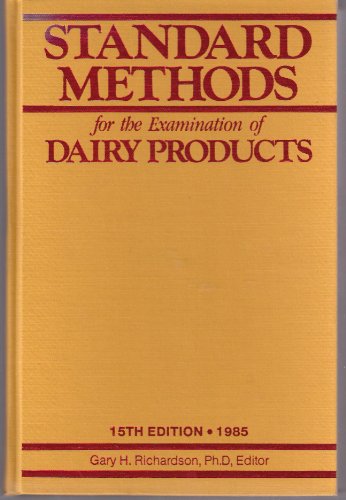 Standard Methods for the Examination of Dairy Products