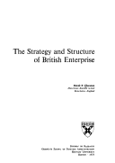 The strategy and structure of British enterprise