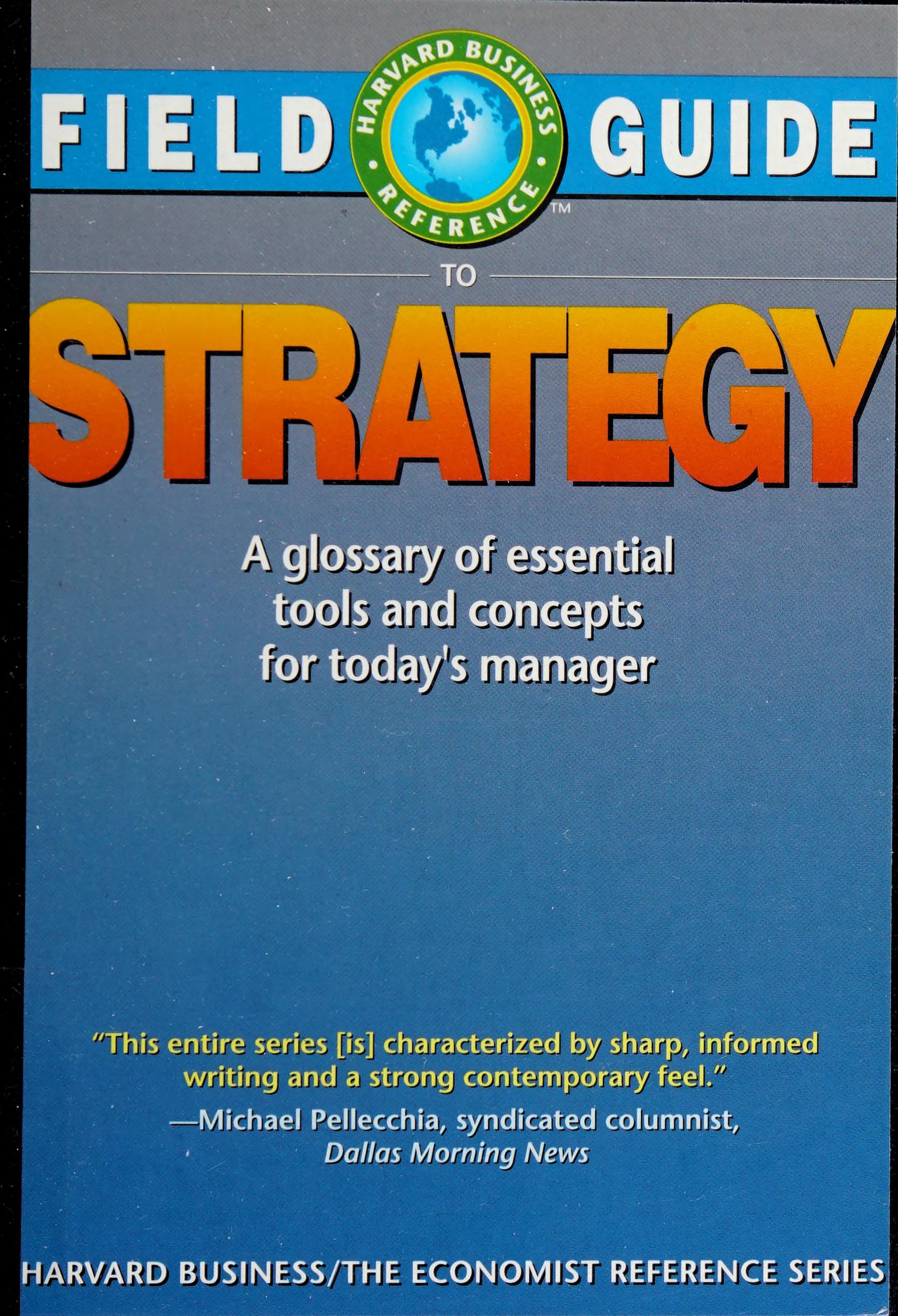 Field Guide to Strategy