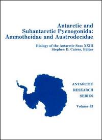 Antarctic And Subantarctic Pycnogonida