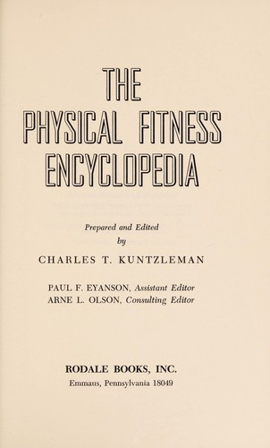 The Physical Fitness Encyclopedia