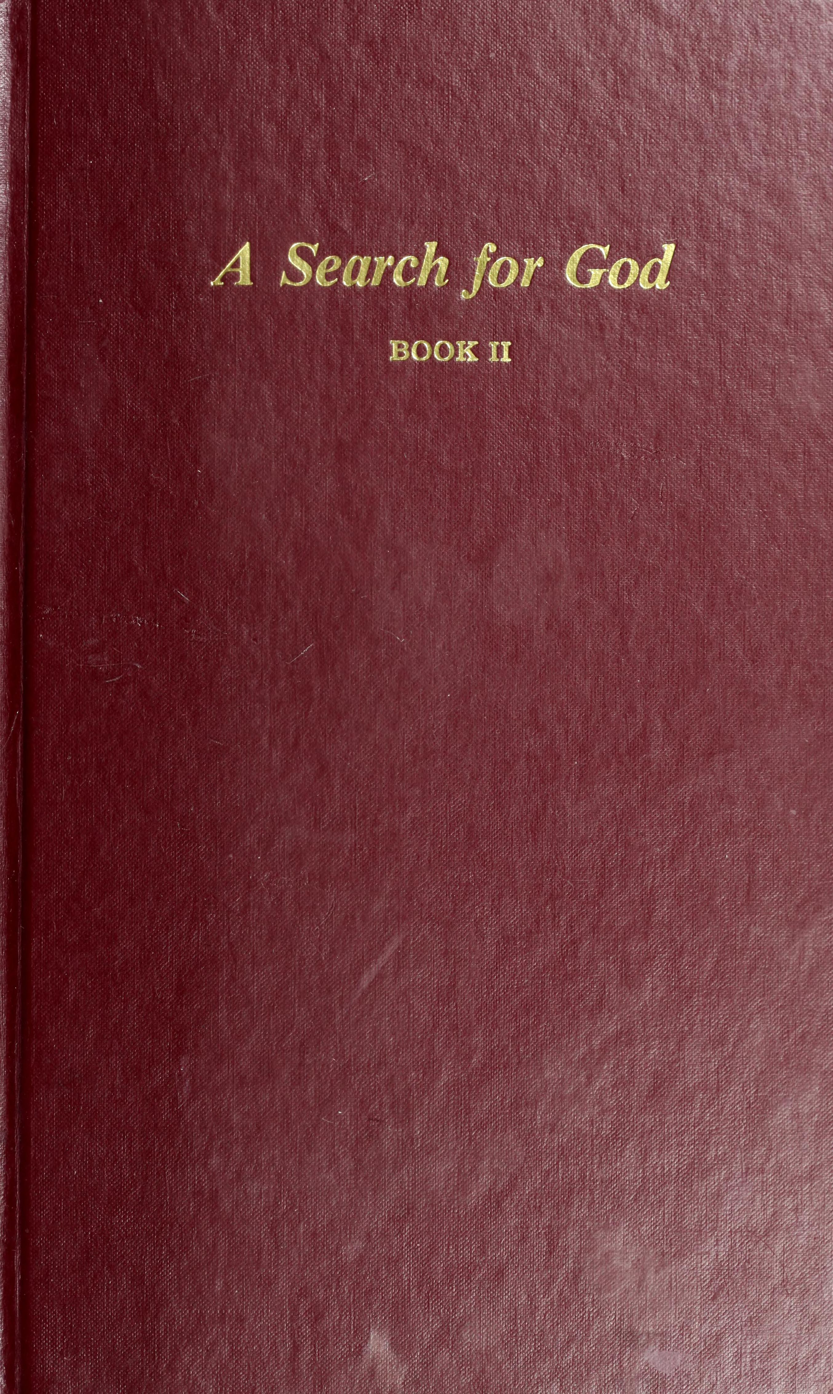 Search for God
