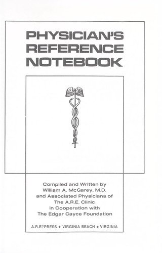 Physician'S Reference Notebook