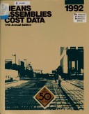 Means Assemblies Cost Data 1992