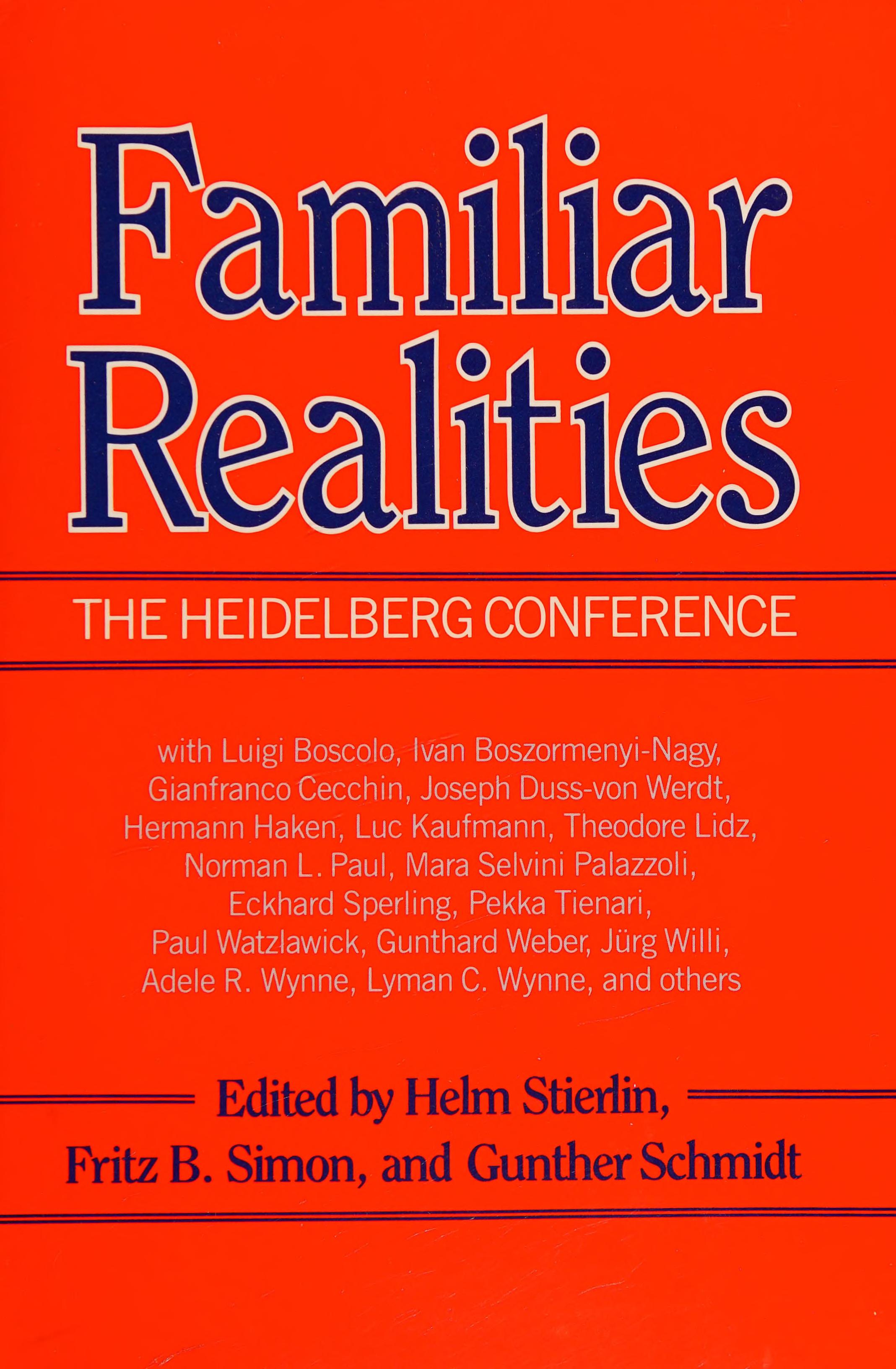 Familiar Realities