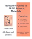 Educators Guide to Free Science Materials 2002-2003