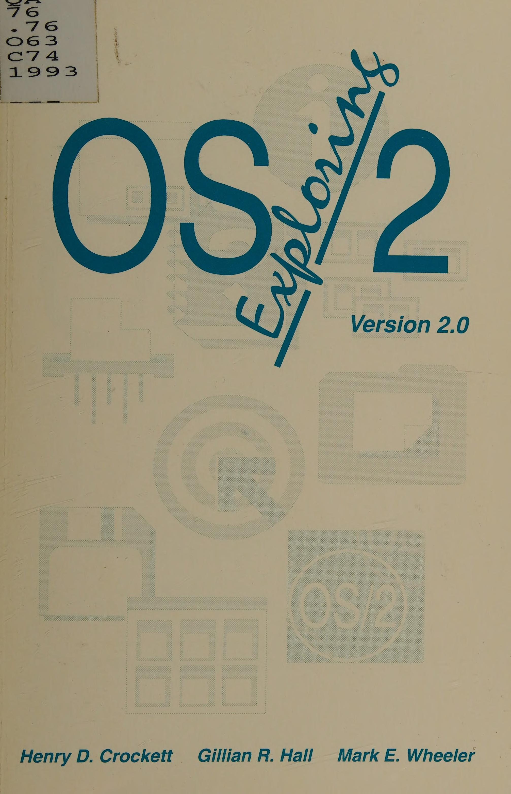 Exploring Os/2 Version 2.0
